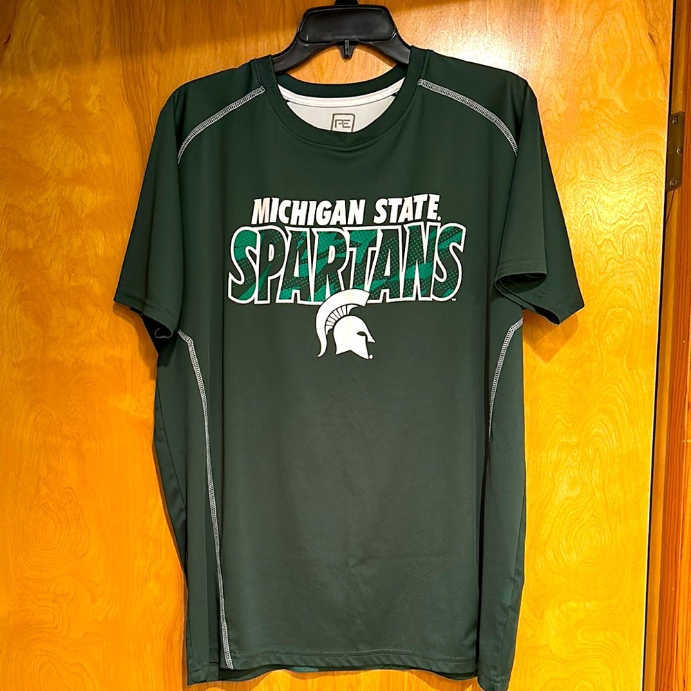 Michigan State Spartans Performance Tee Men's L